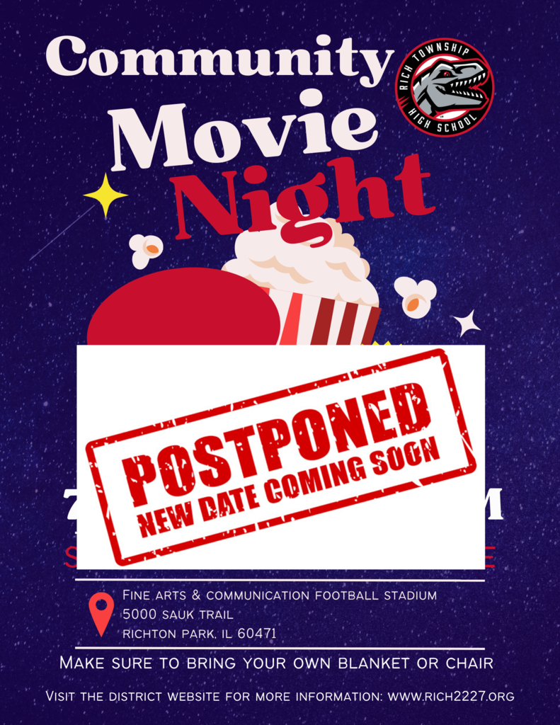 Movie Night Postponed